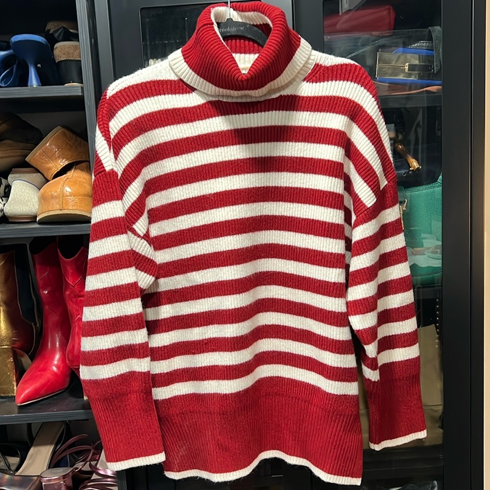 Mango striped sweater